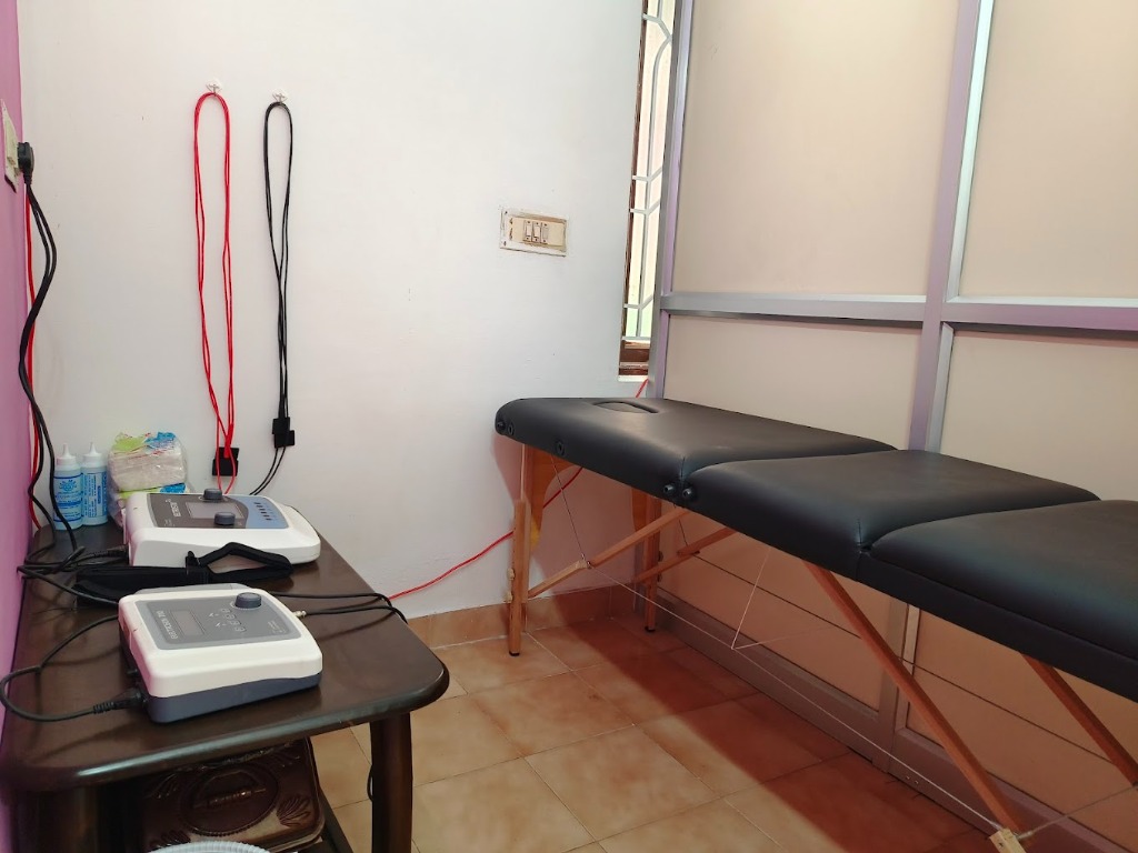 Therapy and treatment room at Healers Integrated Wellness Centre with professional physiotherapy equipment